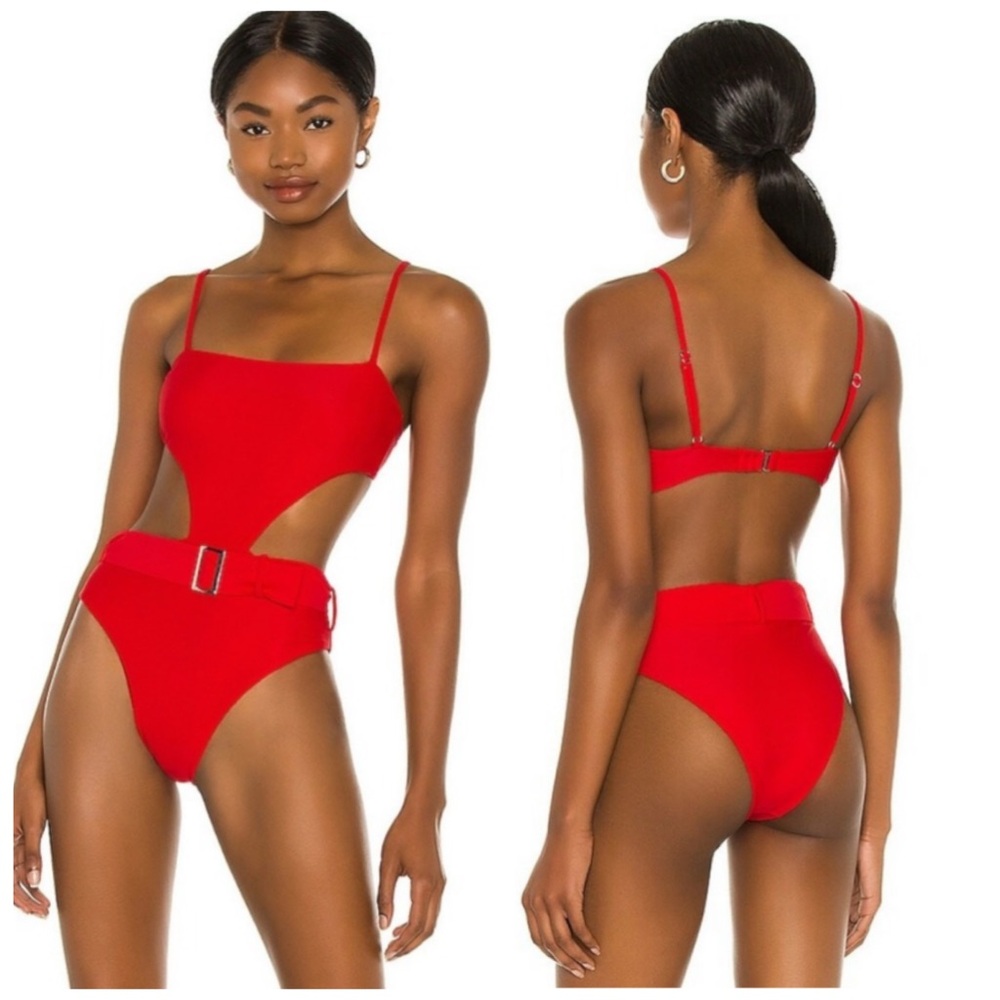 Camila Coelho Scarlet One-Piece Small